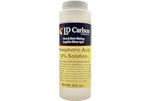 LD CARLSON Phosphoric Acid 10% Solution - 8 Ounce for Beer Making