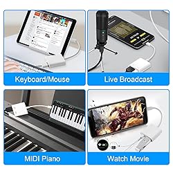 Denlane Lightning to USB Camera Adapter for