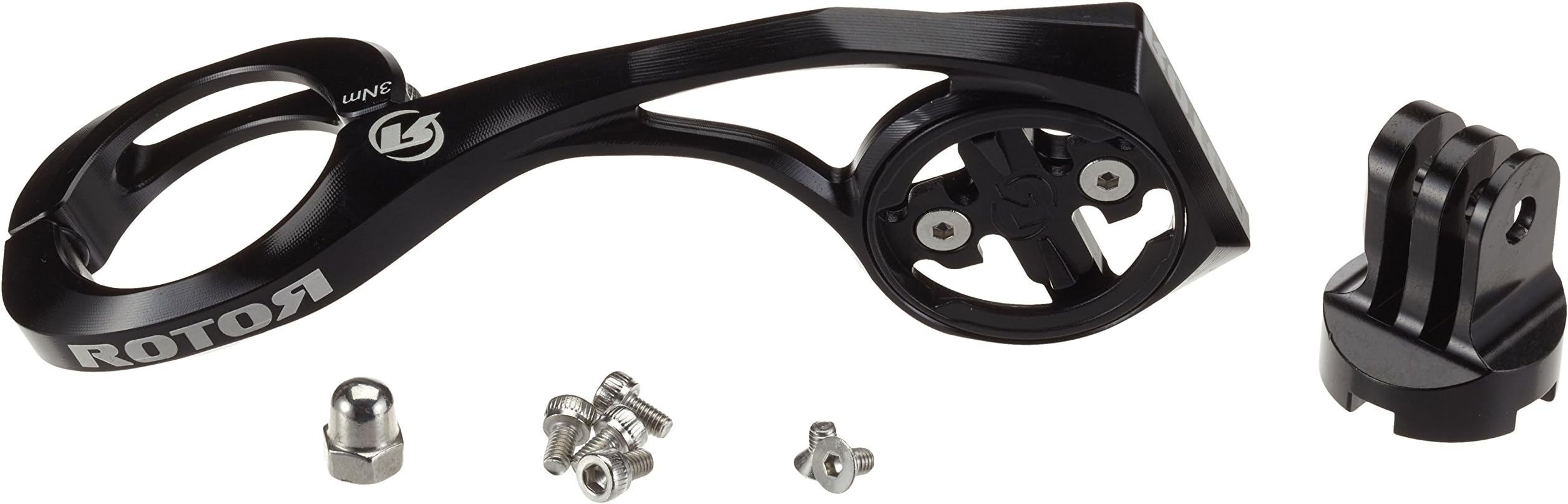 ROTOR Handlebar Mount Holder for Garmin Computer 31.8 mm black Rogarm Inmountb