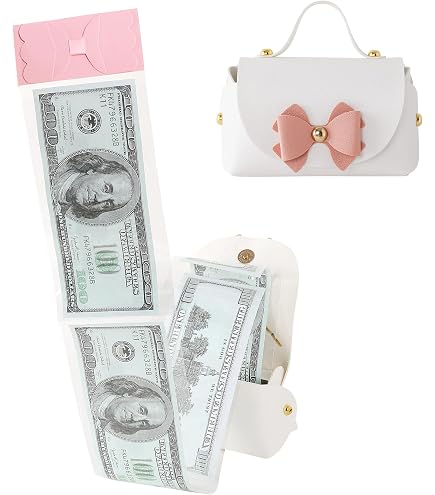 Mother's Day Money Pull Box - Surprise Cash Gift Kit With 60 Bags & Accessories