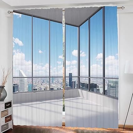 Amazon Com Househome Modern Decor Custom Design Cityscape