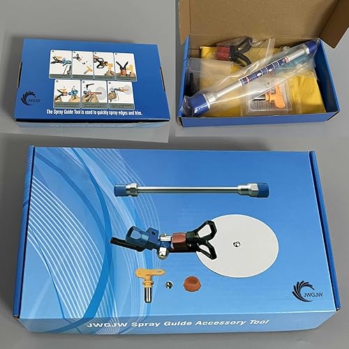 Airless Spray Gun Guide Accessory Tool w/ 517 Tip 10 Inch Airless