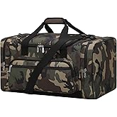 YoKelly 20 inch Sports Duffel Bag - for Travel Gym - Camo