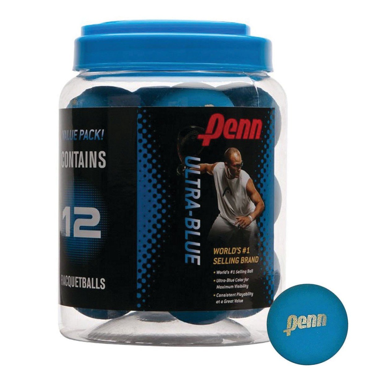 Penn Racquetballs Pack of 12