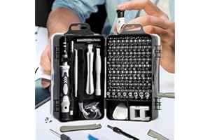 115-in-1 Precision Screwdriver Set, Tool Gifts for Men, Mini Repair Tool Kit with Torx Triwing Bits, Repair for Computer, Lap