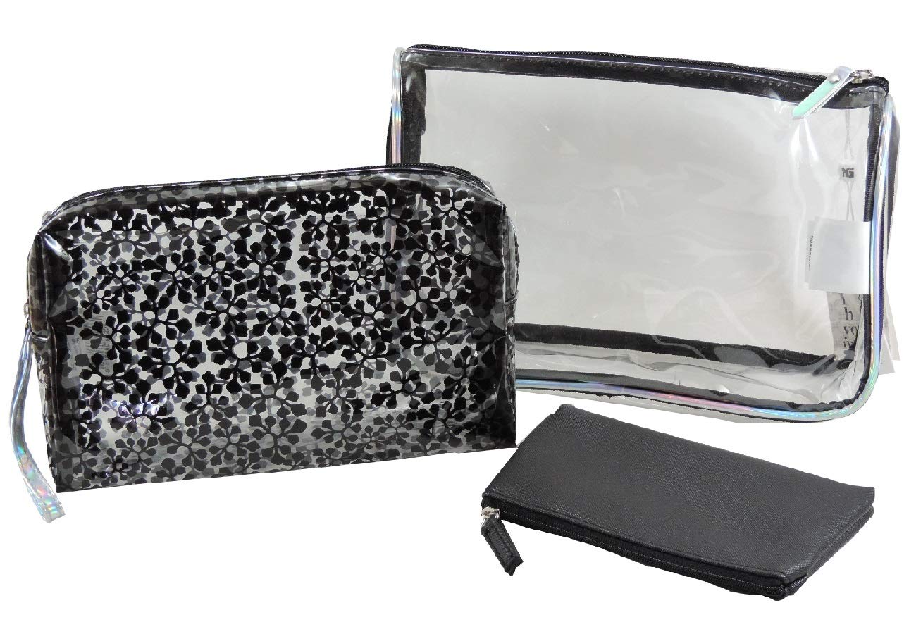 Accessori tascabili MARINA GALANTI Set Astucci da Viaggio Mare Donna 3pz  Beauty Pochette Spiaggia Porta Trucco Trasparente Impermeabile  urban-earth.co.uk