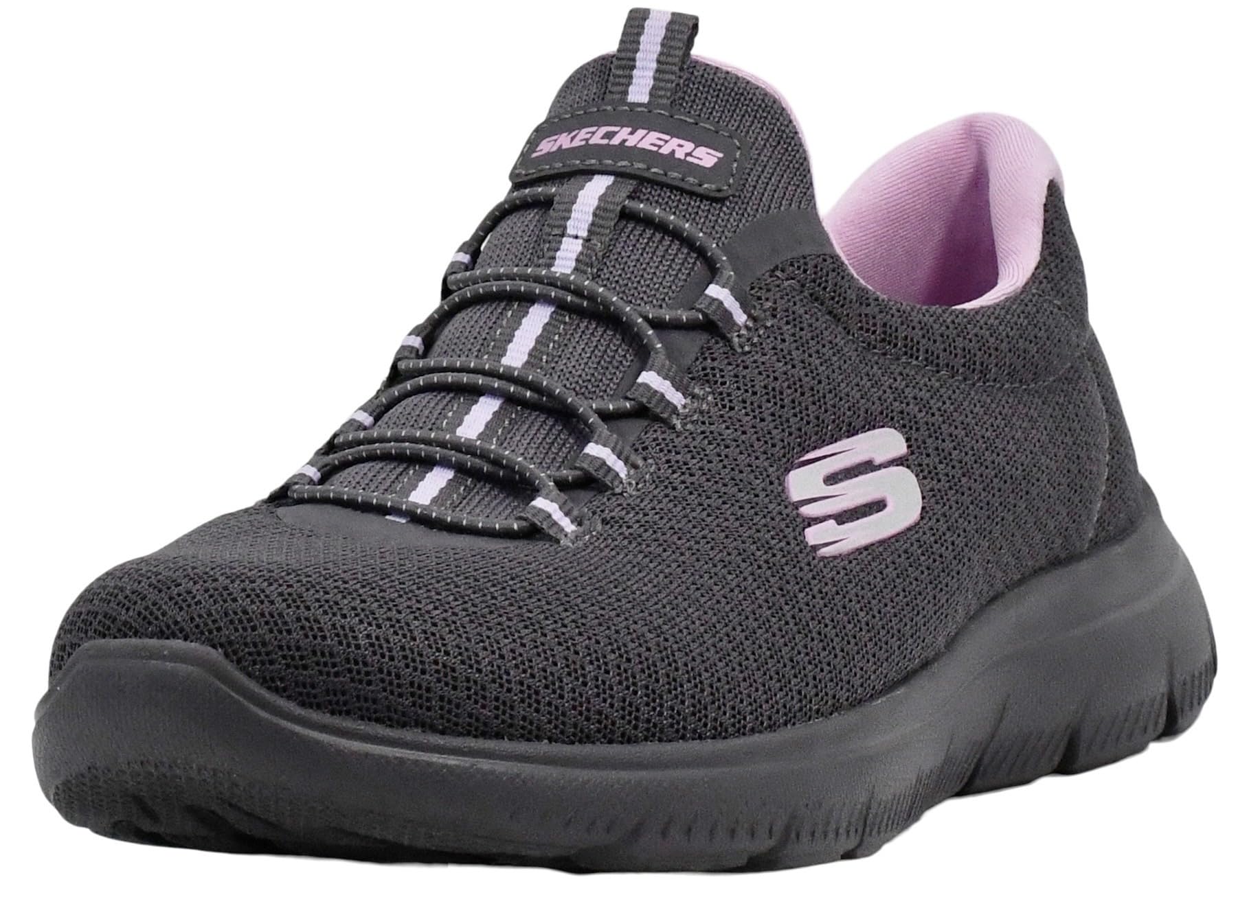Skechers Women's Summits Shoes, Charcoal, 6.5 M Image