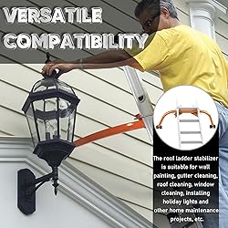 VONLX Ladder Stabilizer Accessory for Roof Gutter