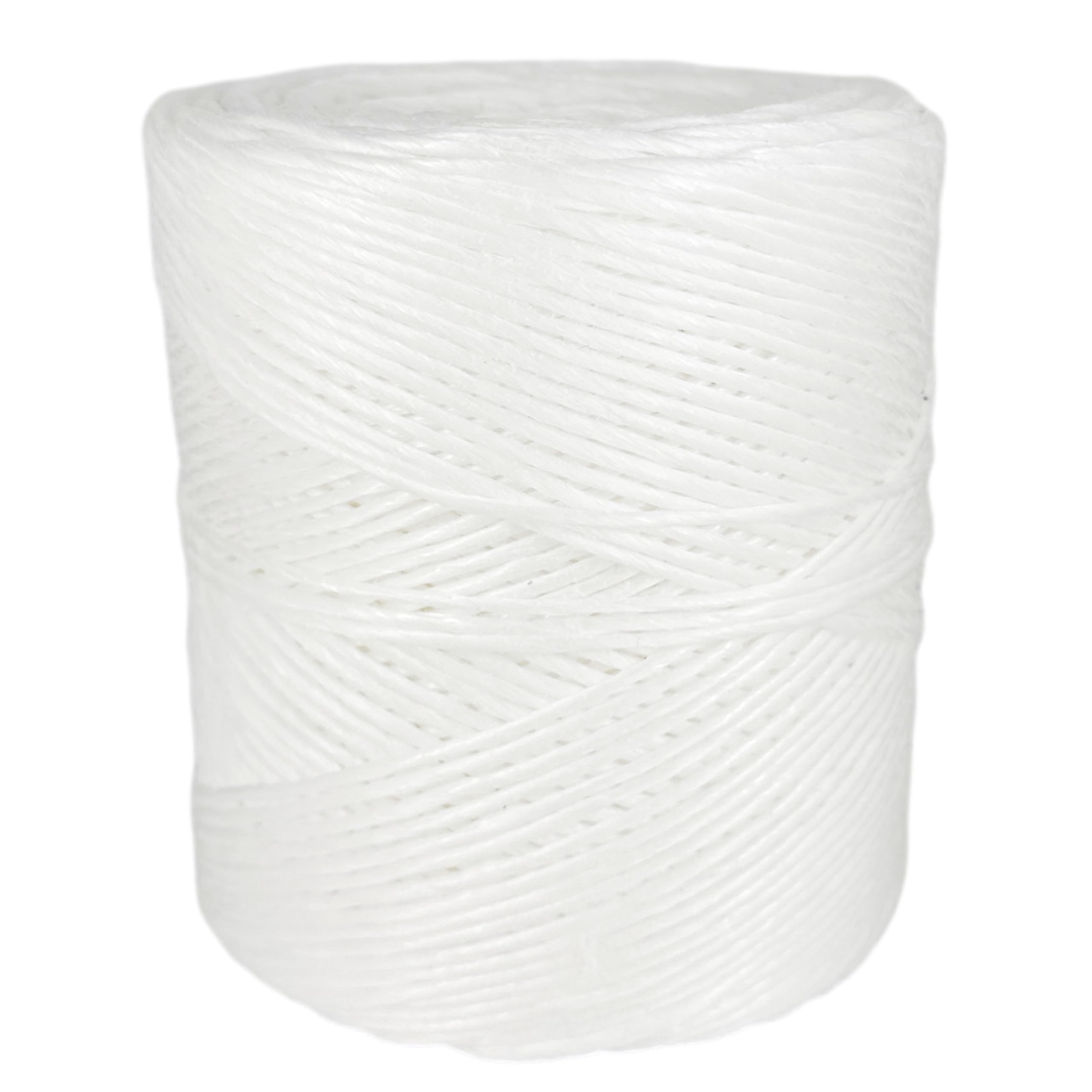 Polypropylene raffia thread, 1.6MM * 420M, made in Spain, for agriculture, packaging, DIY, garden. White