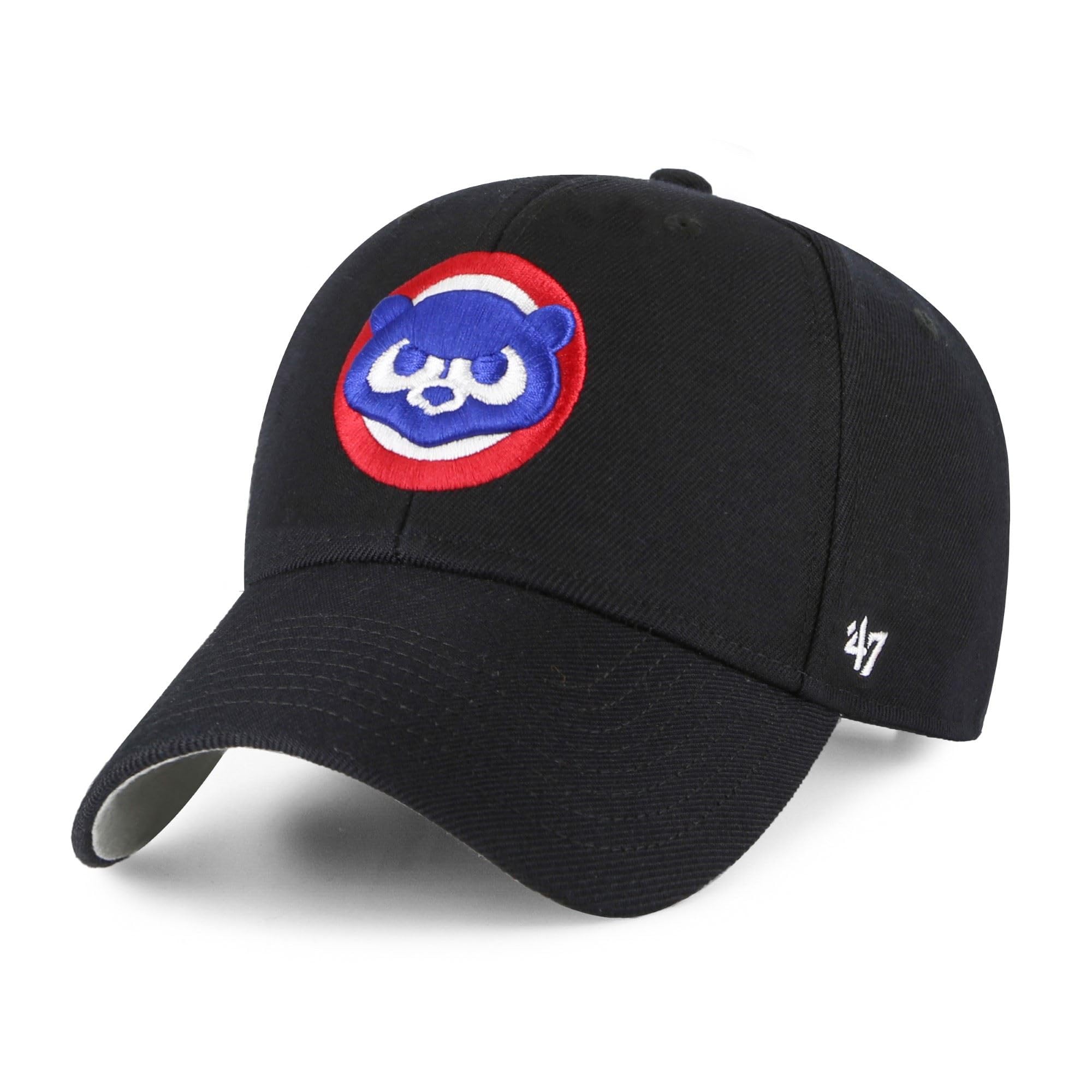47 Brand Adjustable Cap - MVP Vintage Chicago Cubs Black