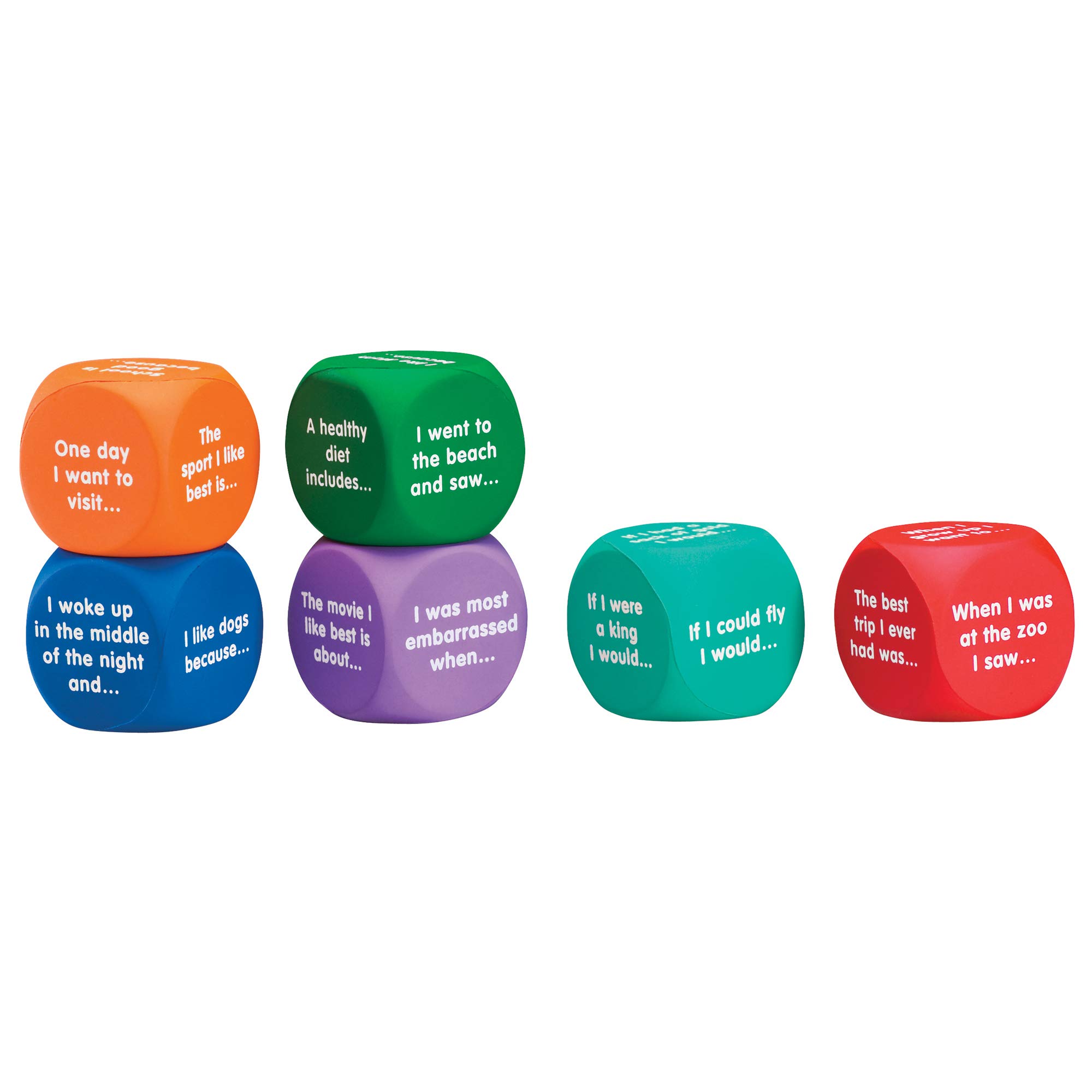 Learning Resources Writing Prompt Cubes — image 1