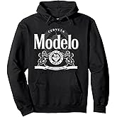 Modelo Black and White Logo Pullover Hoodie