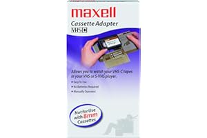 Maxell 290060 VP/CA Mechanical VHS-C Adapter
