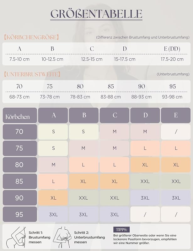 BH Damen ohne Bügel Nahtloser mit V-Ausschnitt Bequemer Seamless Bra