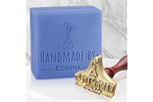 Custom Soap Stamp Personalized Soap Making Kit for Homemade Soap Logo Soaps Stamp for DIY Branding Gifts