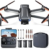 Bwine F7MINI 4K Video 8K Photo Drones with Camera for Adults, 3-Axis Gimbal EIS, 96Mins, 249g FAA-exempt, Over 6KM Transmission, AI GPS Smart Return, Follow, Waypoint, Orbit Fly, Better for Beginner