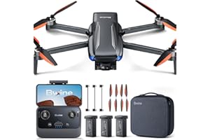 Bwine F7MINI 8K Photo Drones with Camera for Adults 4K Video Quadcopter, 3-Axis Brushless Gimbal EIS, 96 Mins, 20000ft FPV Control, AI GPS Smart Return, Follow, Waypoint, Orbit Fly, Beginner Mode, 249g