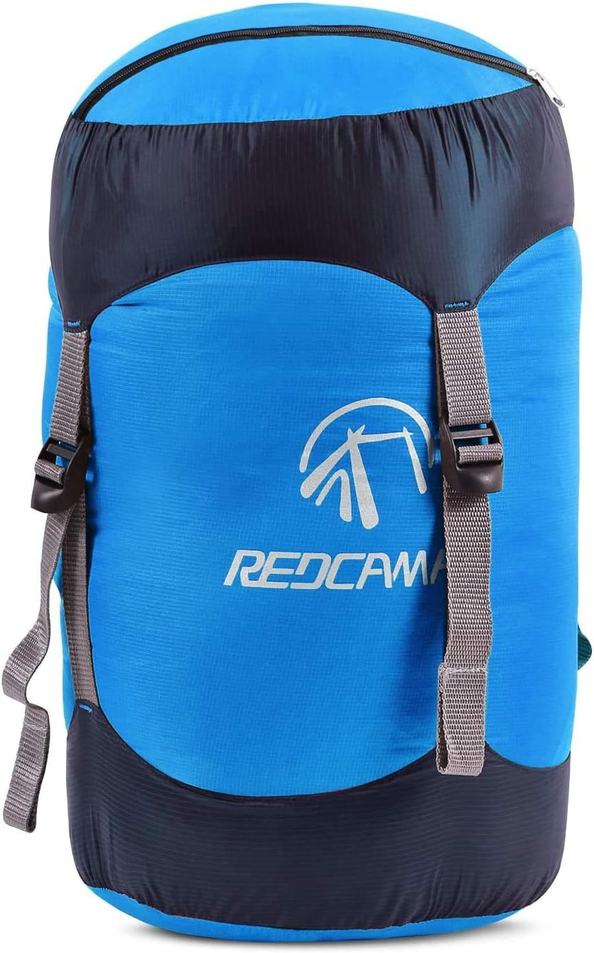 REDCAMP Nylon Compression Stuff Sack,27L Lightweight Sleeping Bag