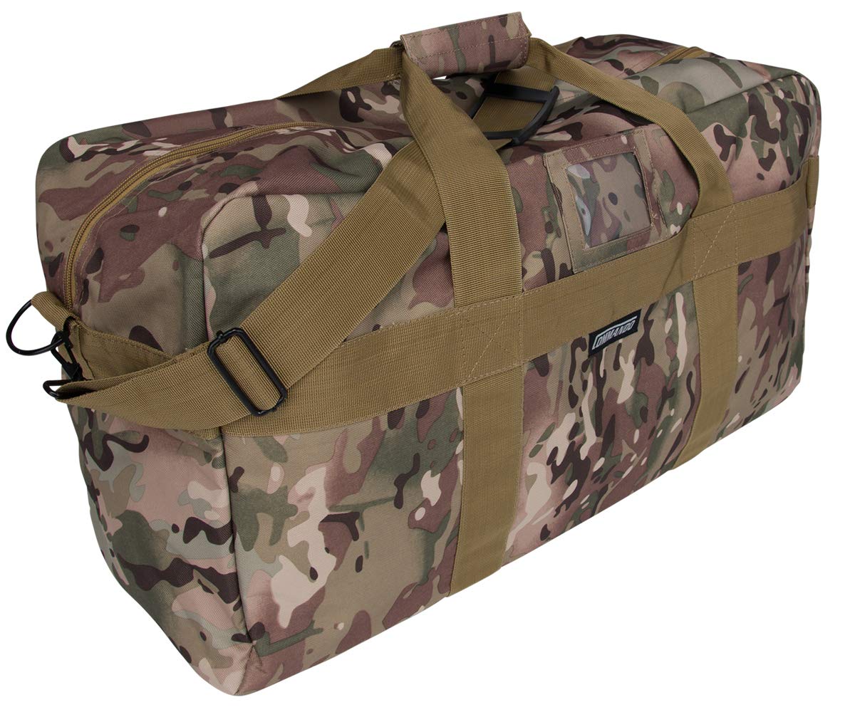 US Army Tactical Bag Sports and Travel Bag Nylon 57 L (Tac OP Camo)