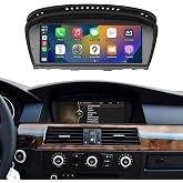 NINETOM 2026 8.8" CarPlay Android Auto Screen for BMW 3/5 Series | Touchscreen | Wireless CarPlay &amp; Android Auto | BMW E60 E61 E90 E91 E92 E93 (2008&ndash;2013) | CIC System Compatible