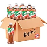 Tajin Cl&aacute;sico Seasoning, Authentic Mexican Chili Lime Spice Blend for Fruit, Snacks, Tacos, and Cocktails, Zesty Flavor Enhancer, 14 oz (Pack of 12)