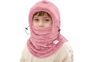 GOXRUNX Kids Balaclava Ski Mask Windproof Face Mask Fleece Winter Hat for Boys Girls
