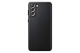 Samsung Galaxy S21+ Case, Leather Back Cover