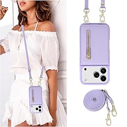 Jcxtrombulous Crossbody Wallet Case for iPhone 17