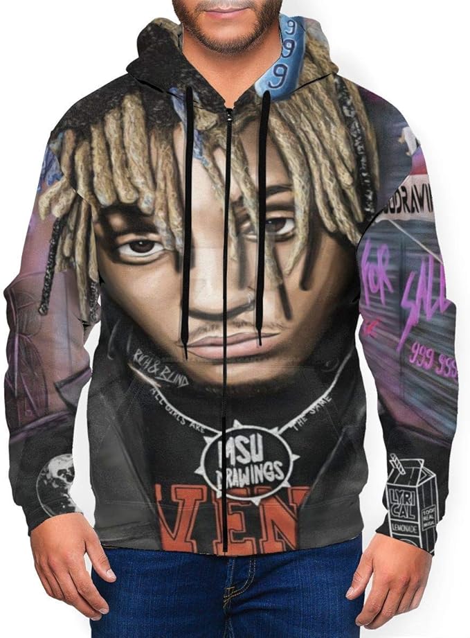 Yuantaicuifeng Juice Wrld Goodbye Good Riddance Leisure Mans Chaqueta