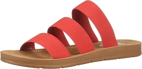 steve madden sandals red
