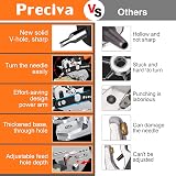 Preciva Leather Hole Puncher Revolving Belt Punching Tool 6 Heads 2.0–4.5mm view 3