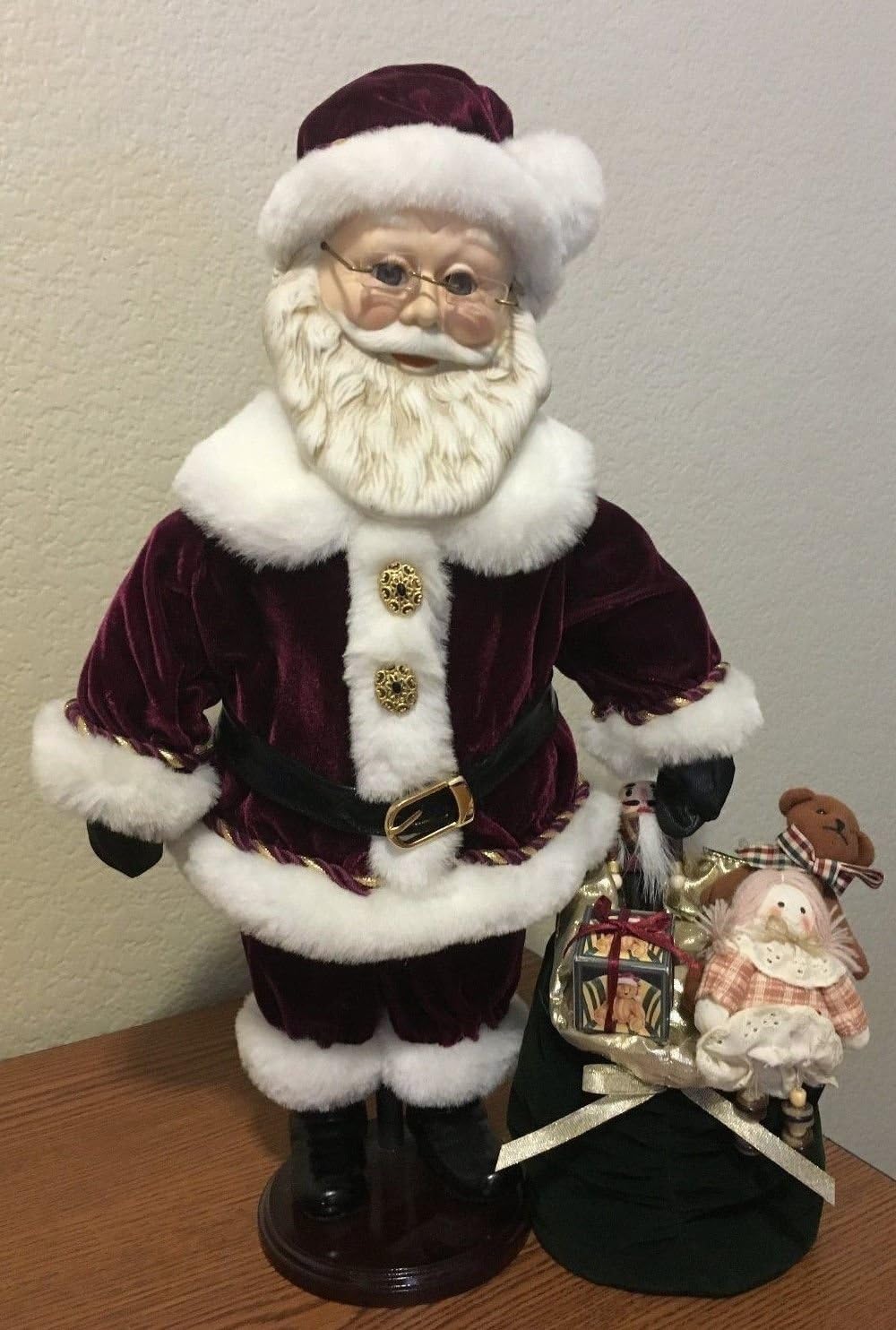 17-18 Inch Carol Anne Porcelain Doll-limited Edition-handpainted-coa & Wooden Stand By Bette Ball