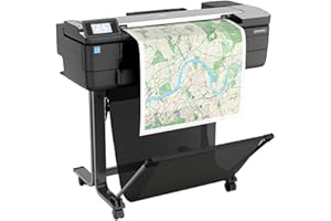 HP DesignJet T830 Large Format Multifunction Wireless Plotter Printer - 24", with Mobile Printing (F9A28D)