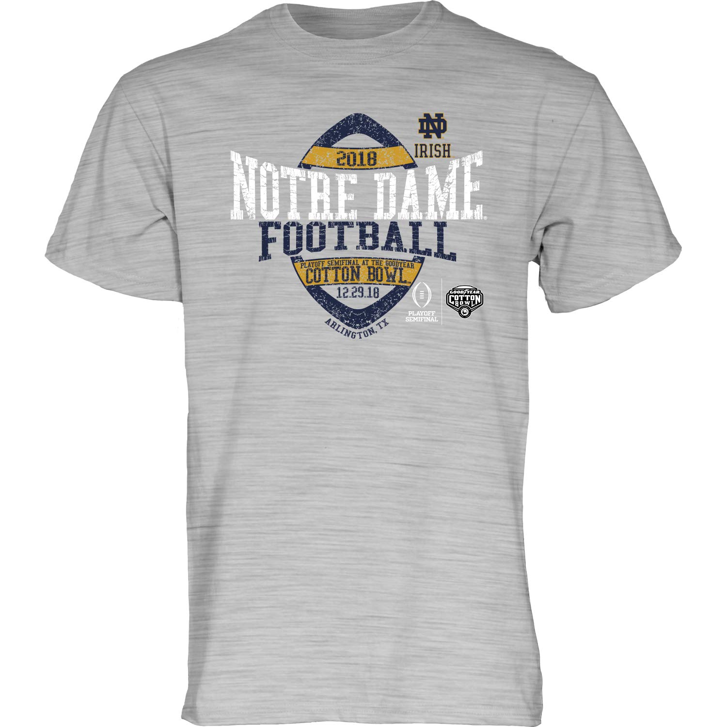 Blue 84 Notre Dame Fighting Irish 2018 Cfp Semifinal Bowl T Shirt | Seknovelty