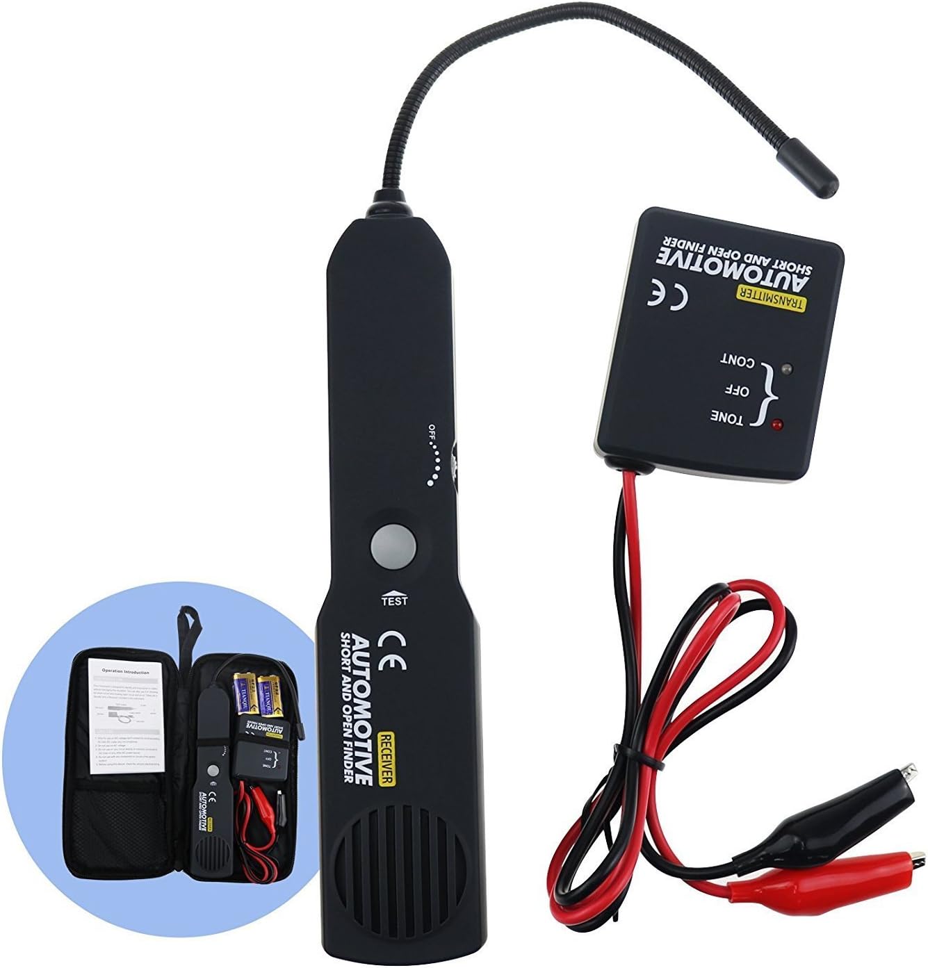 Automotive Tool 6 42v Dc Cable Wire Tracker Short Open Circuit Finder Tester Car Vehicle Repair Checker Device Amazon Com