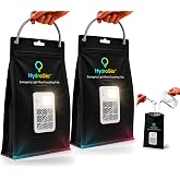 HydroGlo Salt Water Emergency Light Lantern for Power outages When All Fail | No Batteries or Charging, Flameless Alternative to Candles and Flashlights. Lasts Longer Than Most Lights Lights a Whole Room