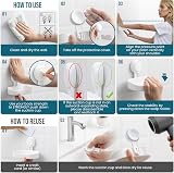 TAILI Suction Soap Dish 2 Pack Shower Holder Wall Mounted 3 KG view 7