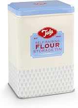 Tala Originals Self Raising Flour Storage Tin Blue 12x9.5x19 cm