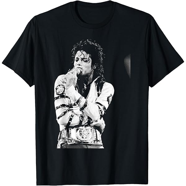 Amazon.com: Michael Jackson Bad World Tour 1988 Black and White