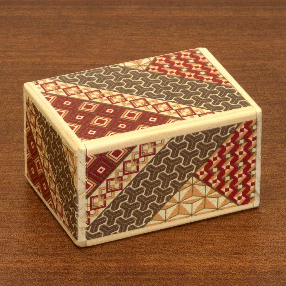 Bits and Pieces Detailed Mosaic Secret Box Size Medium, 7 Step
