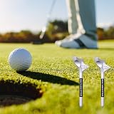 Vinuwu 10 Pcs Golf Tees Unbreakable 10 Degree Plastic Golf Tees view 7