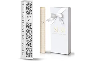 SURI Pomegranate Silver Mezuzah case with 12cm Scroll Gray