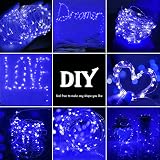 Cshare 3 Meter LED Fairy Lights Battery Operated 50 LEDs Silver Wire view 5
