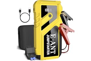 Car Battery Jump Starter 3000A Peak, 12V Jump Starter Battery Pack for Up to 8L Gas/5L Diesel, Battery Booster Jump Box, Powe