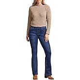 Tribal Womens Tribal Women's Audrey Pull-on Flare Jeans with 5 Pockets