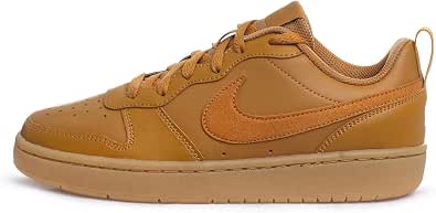 Nike Tenis Court Borough Low 2 GS - BQ5448700 - Cafe - Joven :  Amazon.com.mx: Ropa, Zapatos y Accesorios
