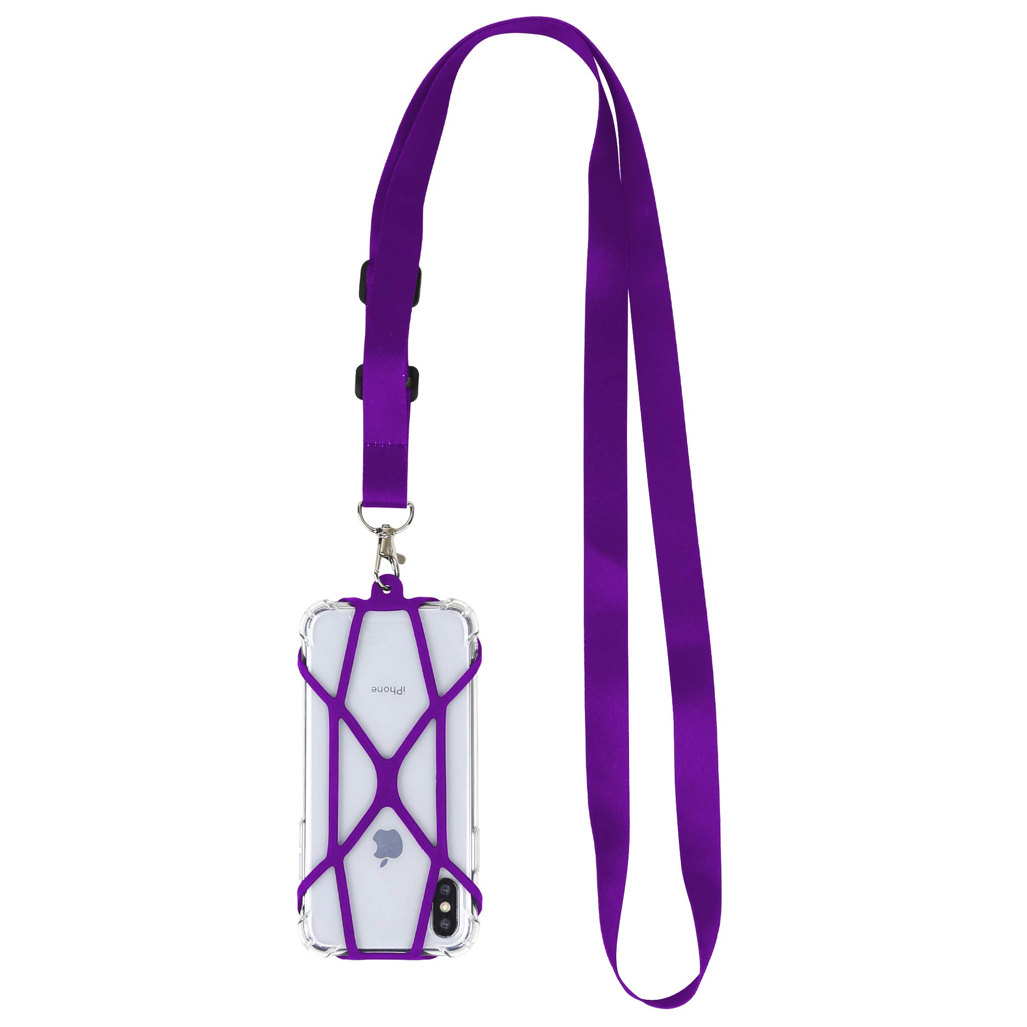 Photo 1 of Gear Beast Universal Crossbody Cell Phone Lanyard Compatible with iPhone, Galaxy & Most Smartphones, Phone Case Holder & Cross Body Strap