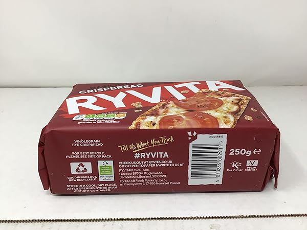 RYVITA DARK RYE CRISPBREAD (250G)
