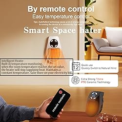 450W Mini Space Heater With Temperature