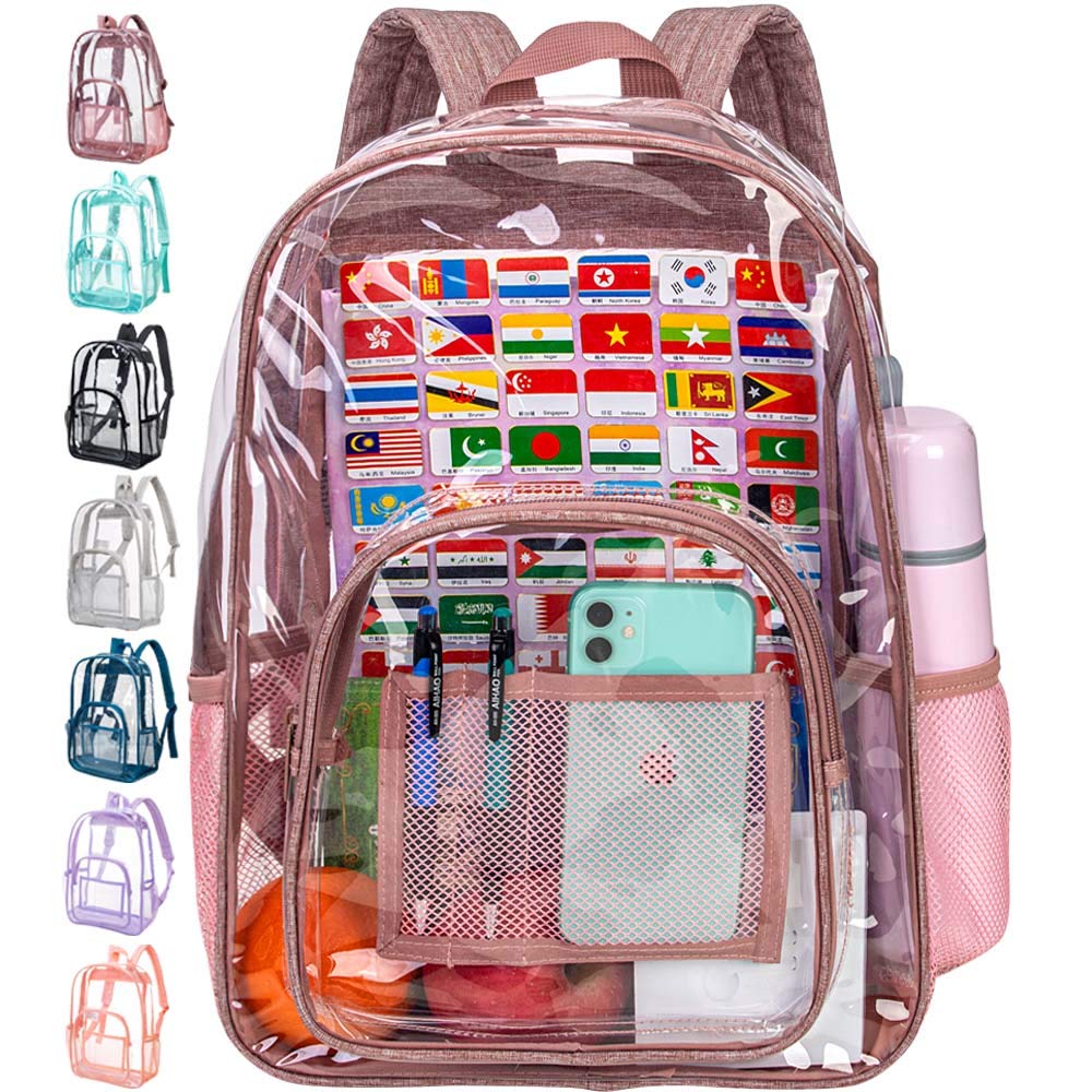 durable clear backpack